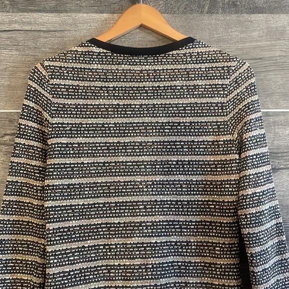 70s VTG Jerell of Texas Knit Mod Midi Tunic Dress w Side Slit - Picture 5 of 6